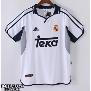 Real Madrid 2000-2001 Retro Domácí Dres Krátký Rukáv Real Madrid 2000-2001 Retro Domácí Dres Krátký Rukáv